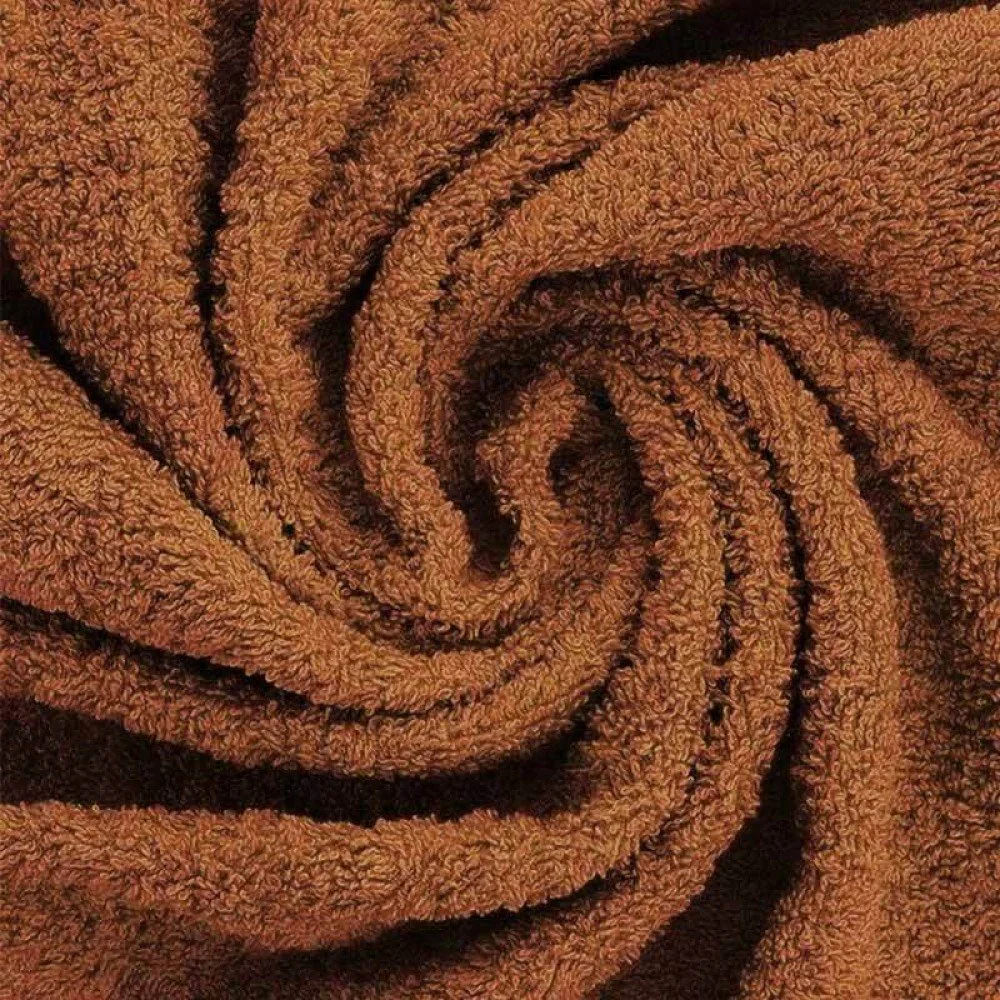 Terry Fabric Cognac - heavy cotton terry per meter Terry Fabric Cognac - (Terry Fabric Cotton )