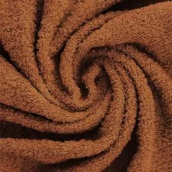 Tessuto Spugna Di Cotone Cognac Tessuto Spugna Di Cotone Cognac