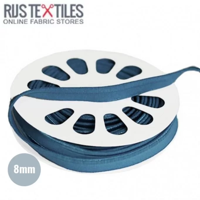 Paspelband Elastisch Jeans 8mm  - (Banden En Linten)