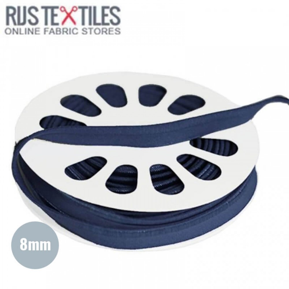 Tittekant Elastiske Navy 8mm Tittekant Elastiske Navy 8mm