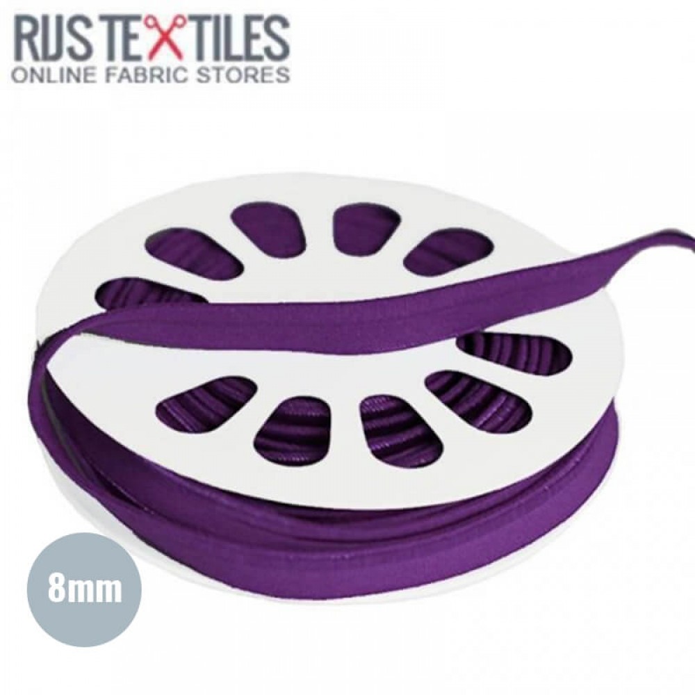 Tittekant Elastiske Violet 8mm 