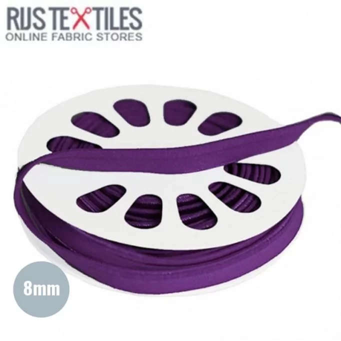 Nastro Piping Elastico Viola 8mm  - (Nastri)