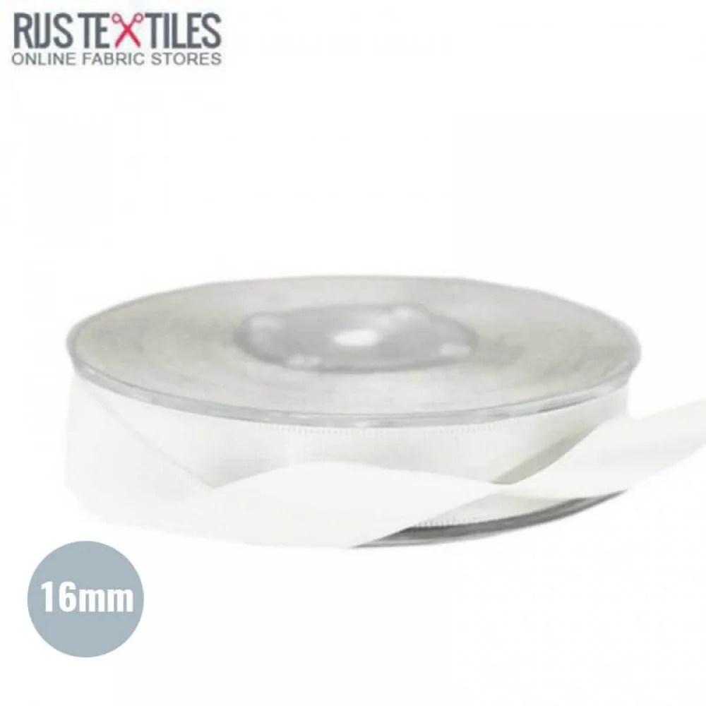 Ruban Satin 16mm Écru
