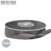 Ruban Satin 16mm Gris Foncé