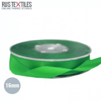 Satijnlint 16mm Grasgroen Satijnlint 16mm Grasgroen