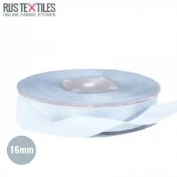 Satinband 16mm Hellblau  Satinband 16mm Hellblau
