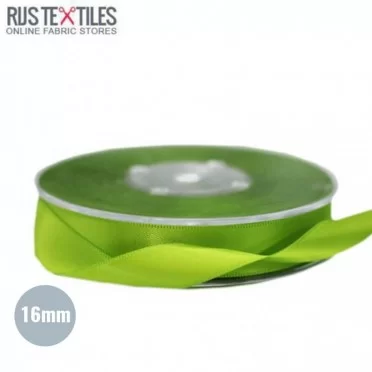 Satijnband 16mm Lime  - (Banden En Linten)
