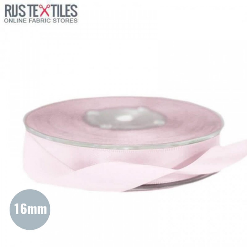Satinbånd 16mm Pink Satinbånd 16mm Pink