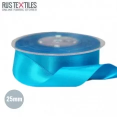 Nastro in Raso 25mm Turchese 