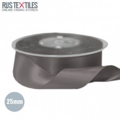 Nastro in Raso 25mm Grigio Scuro