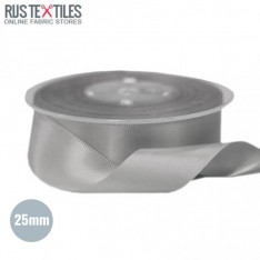 Nastro in Raso 25mm Grigio 