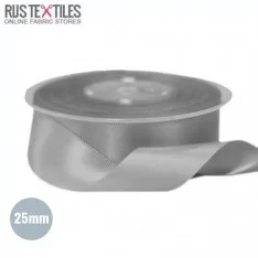 Nastro in Raso 25mm Grigio 