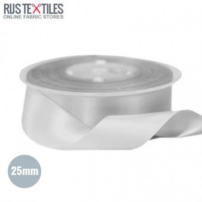 Nastro Satin 25mm Grigio Chiaro - (Nastri)
