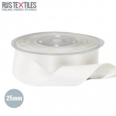 Nastro in Raso 25mm Ecru
