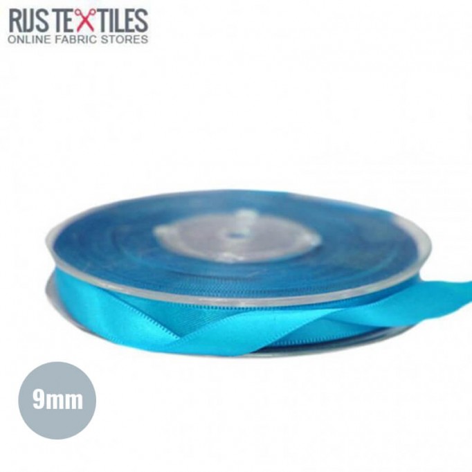 Nastro Satin 9mm Turchese - (Nastri)
