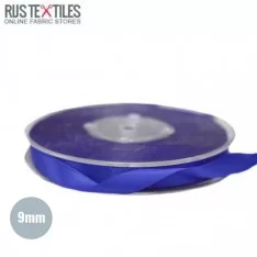 Satin Ribbon 9mm Cobalt 