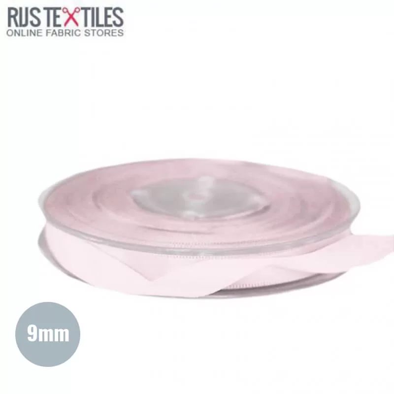 Satijnlint 9mm Roze