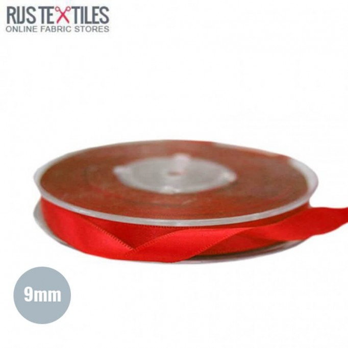Nastro Satin 9mm Rosso - (Nastri)