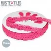 Spitzenband Fuchsia 15mm - (Bänder & Borten)