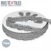 Kantband Grijs 15mm - (Banden En Linten)
