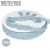 Crochet Lace Trim Light Blue 15mm
