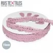 Spitzenband Hell Rosa 15mm - (Bänder & Borten)