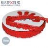 Nastro Pizzo Rosso 15mm
