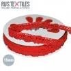 Crochet Lace Trim Red 15mm - (Ribbons )