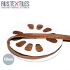 Paspelband Lederimitat Kamel 10mm