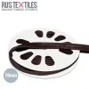 Ruban De Passepoil Simili Cuir Brun Foncé 10mm