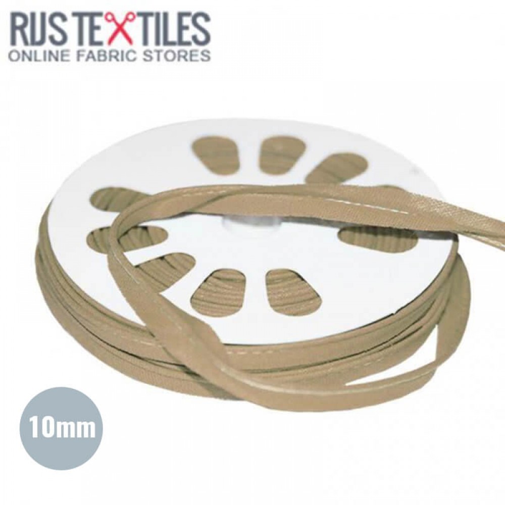 Piping Di Cotone Beige 10mm