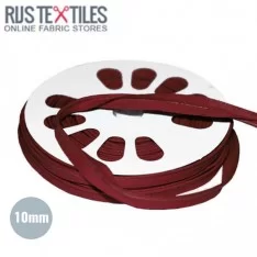 Cotton Piping Tape Bordeaux 10mm
