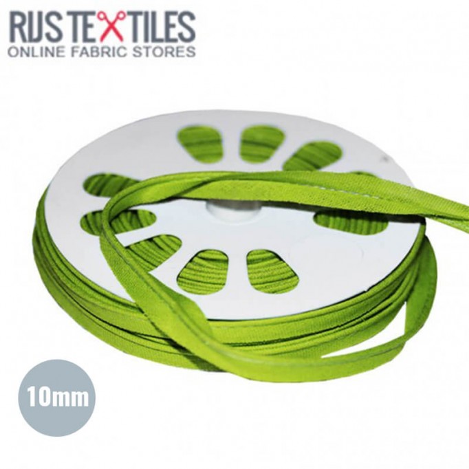 Piping Di Cotone Lime 10mm - (Nastri)