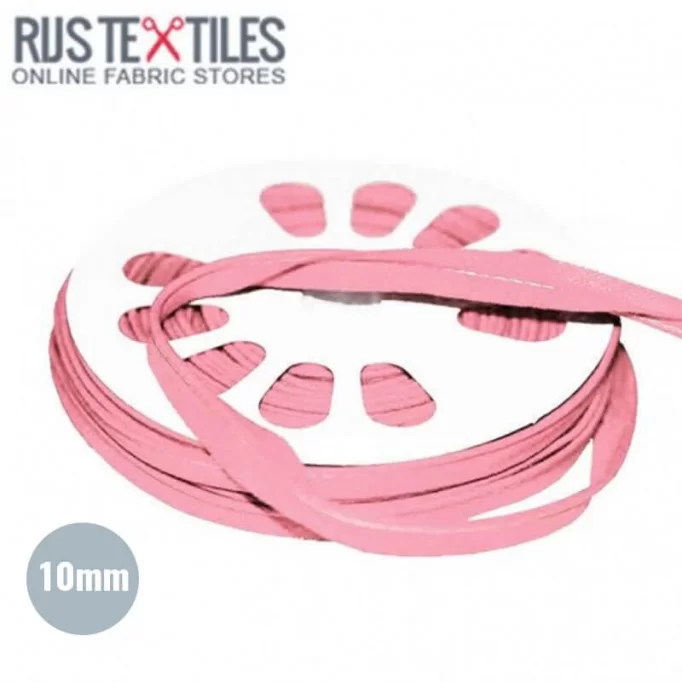 Piping Di Cotone Rosa 10mm - (Nastri)