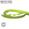 Schrägband Baumwolle 12mm Lime