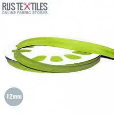Nastri In Sbieco Di Cotone 12mm Lime Nastri In Sbieco Di Cotone 12mm Lime