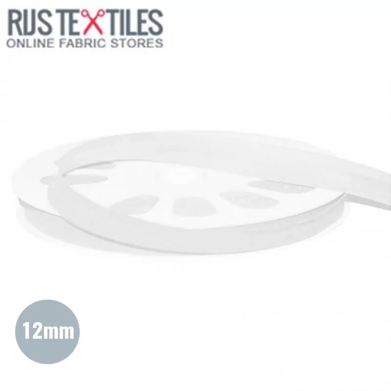 Biaisband Katoen 12mm Wit