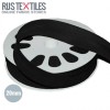Cotton Bias Binding Black 20mm