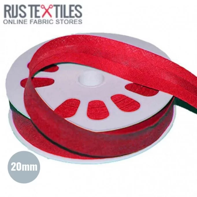 Nastri In Sbieco Di Cotone Fucsia 20mm - (Nastri)