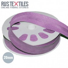 Cotton Bias Binding Lila 20mm