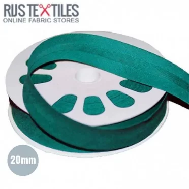 Nastri In Sbieco Di Cotone Petrolio 20mm - (Nastri)