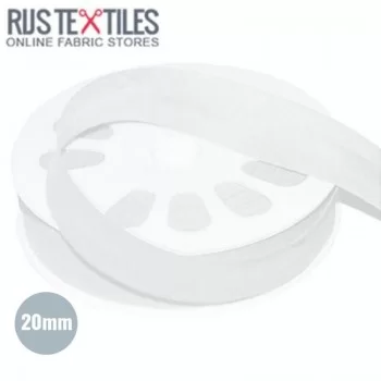 Nastri In Sbieco Di Cotone Bianco 20mm Nastri In Sbieco Di Cotone Bianco 20mm