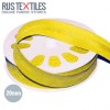 Biais Coton Plié Jaune 20mm 