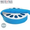 Biaisband Elastisch Mat Aqua 20mm 