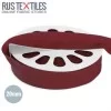 Elastic Edging Ribbon Mat Bordo 20mm