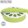 Elastic Edging Ribbon Mat Lime 20mm