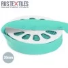 Elastisches Einfassband Matt Mint 20mm