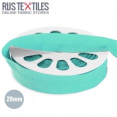 Elastic Edging Ribbon Mat Mint 20mm