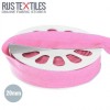 Elastic Edging Ribbon Mat Pink 20mm