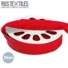 Nastro In Sbieco Elastico Opaco Rosso 20mm